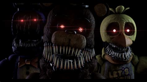 Stopping them requires a specific action to be taken. . Fnaf nightmare animatronics